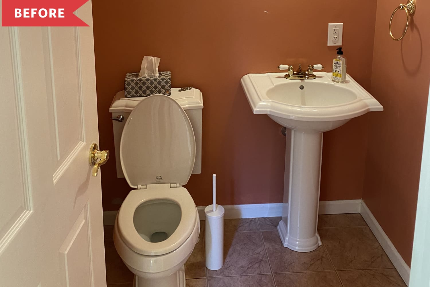 Green Bathroom Redo Before and After Photos Apartment Therapy